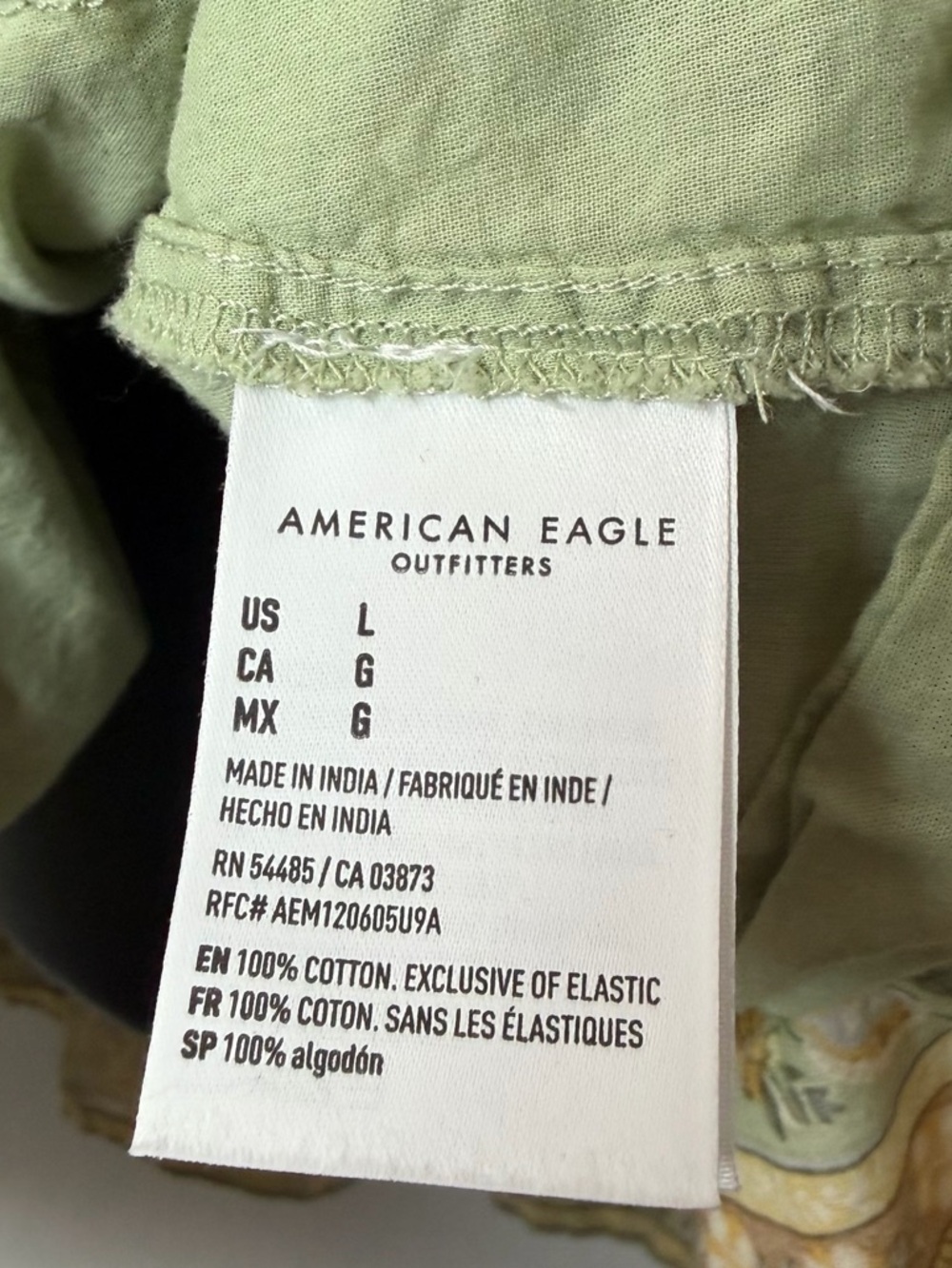 ❣️SOLD❣️ AMERICAN EAGLE OUTFITTERS TIERED HALTER 100% COTTON DOUBLE STRAP DRESS - Picture 8 of 10